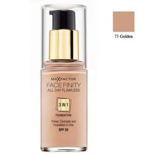 MAX FACTOR Face Finity 3in1 Foundation 75 Golden 30ml